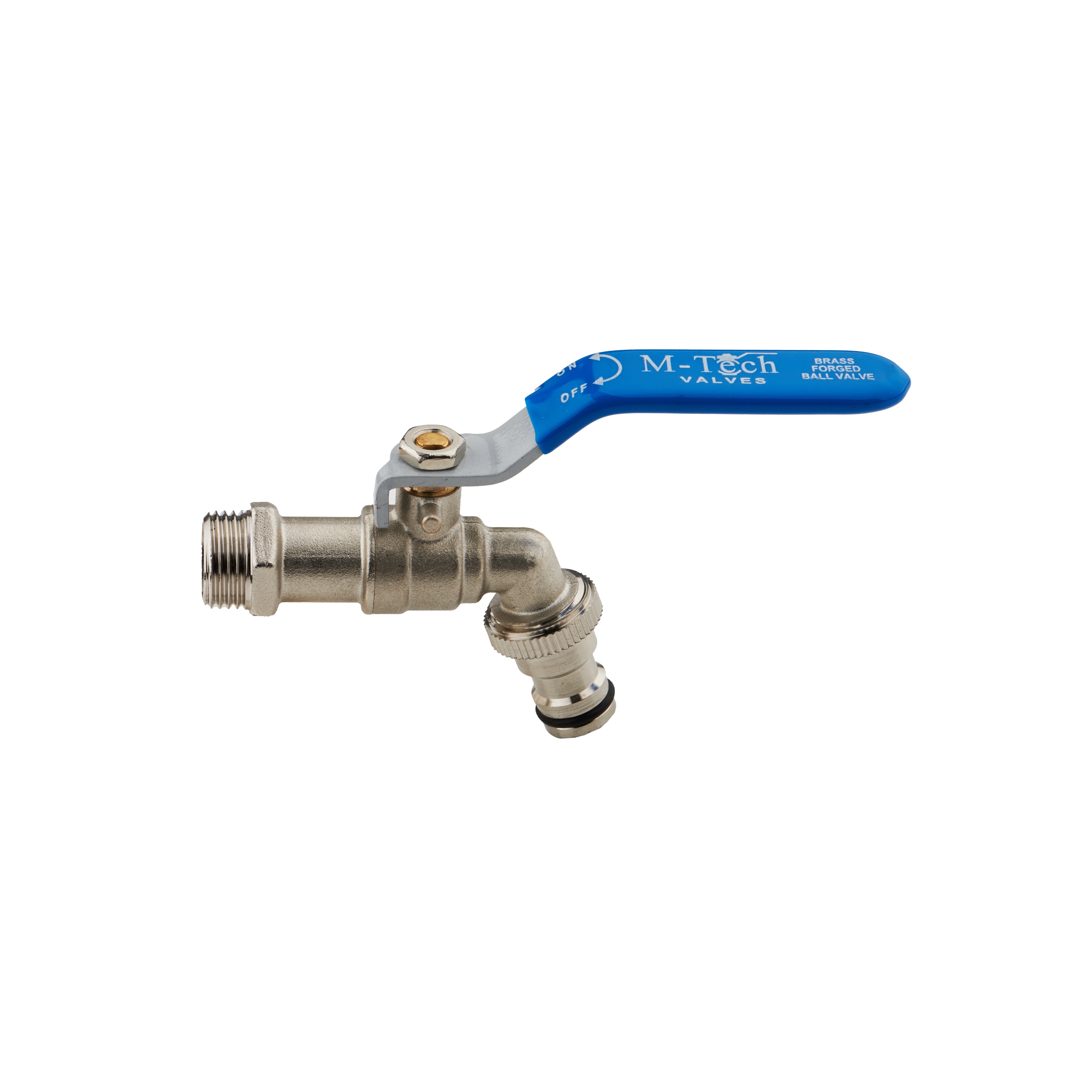 BRASS NOZZLE BIB COCK 15MM
